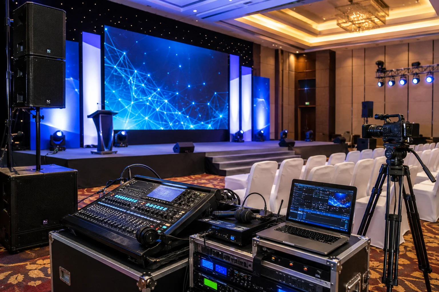 Audio Visual Equipment on Rent in Pragati Maidan