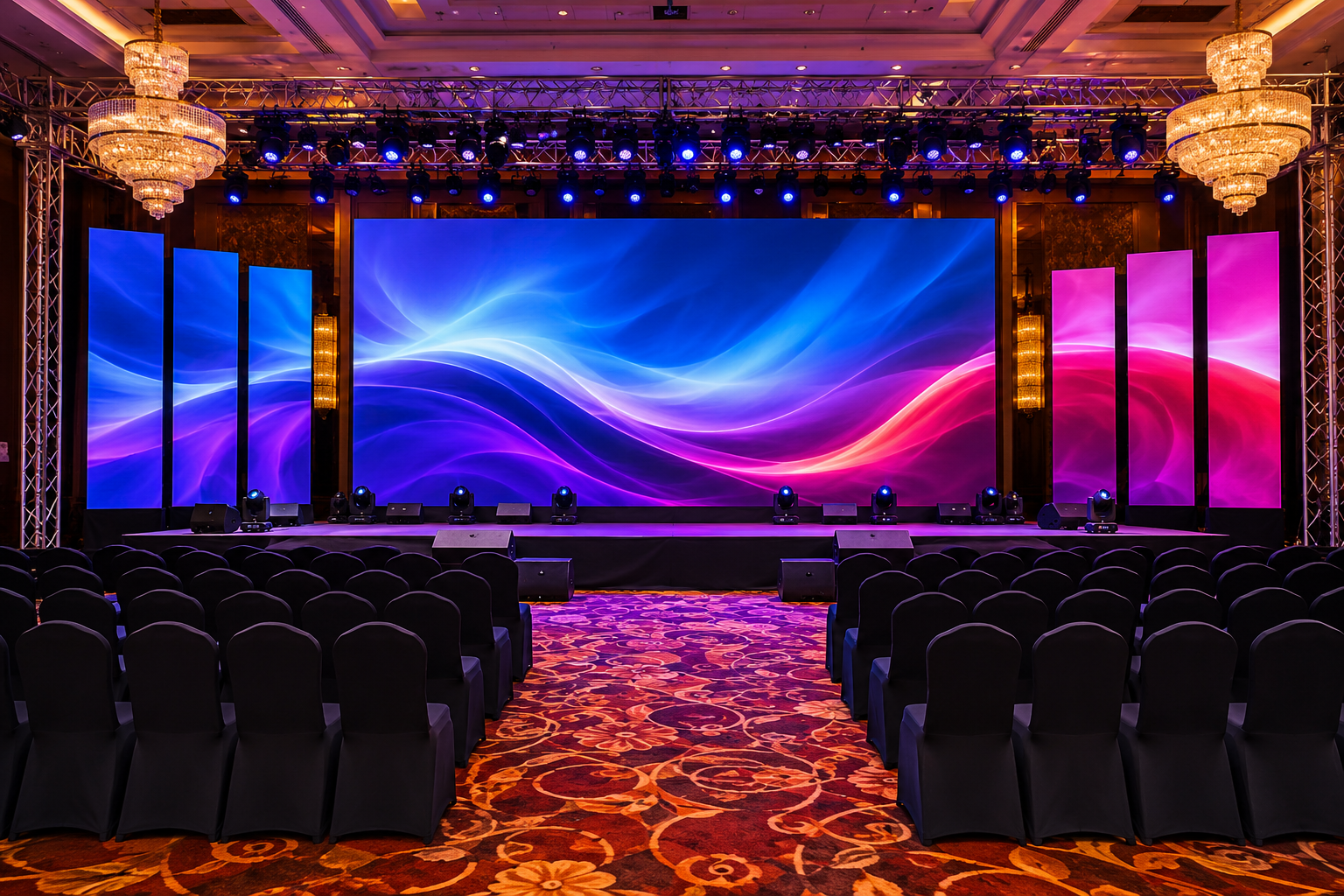 LED Wall for rent in Peeragarhi