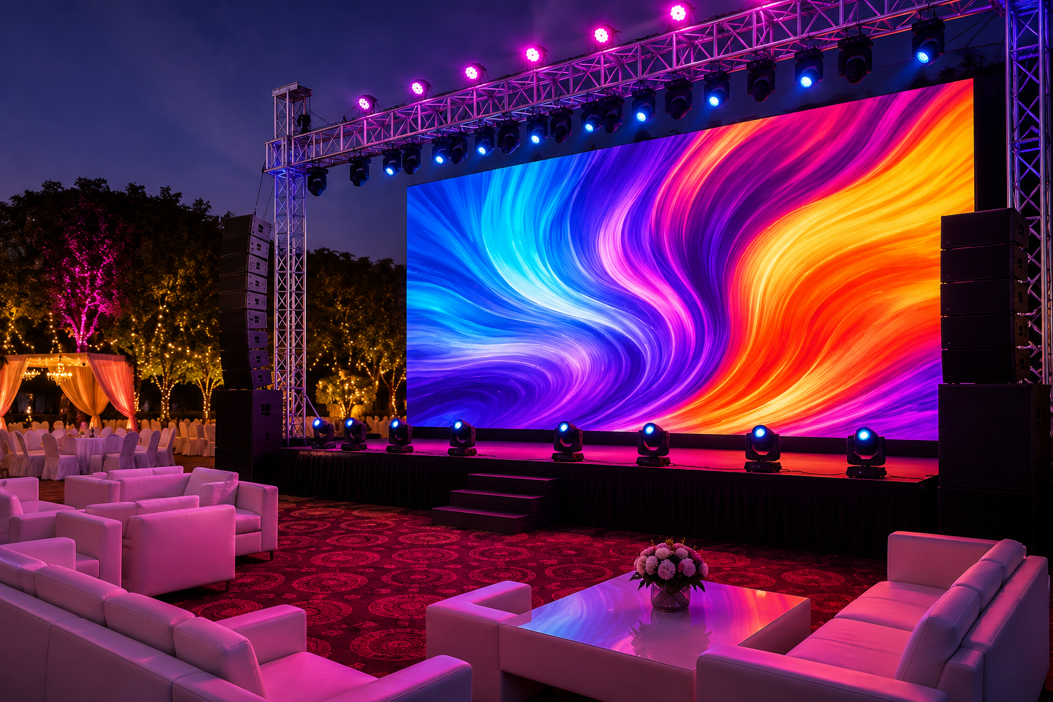LED Wall on Rent in Okhla